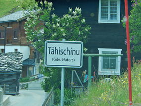 Village above Naters