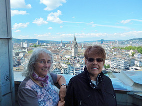 Another view with Zurich in background