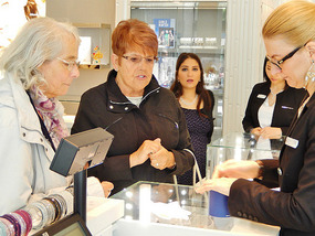 Famous Bahnhofstrasse shopping
