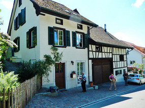 Rahm's daughter's remodeled farmhouse in Fluringen