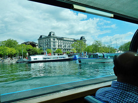 Ship ride down the Limmat River