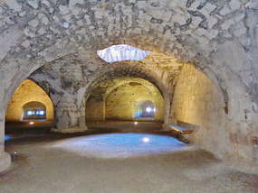 The inside of the Munot