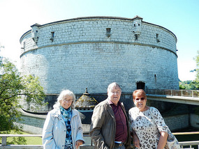 Touring the Munot fort in Schaffhausen