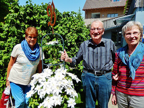 Nelly with Walter and Verena in Wittinsberg