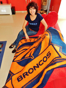 Ana Marie, the Bronco fan
