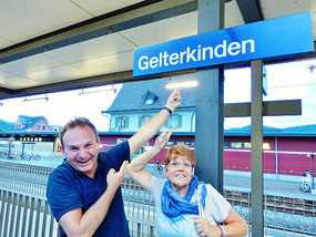 Train station for our way home