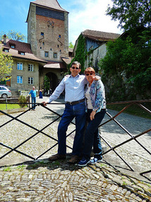   Fribourg tower, one of many towers.