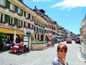 Murten where Nelly worked 45 years ago