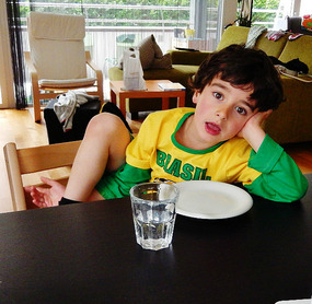 Noam can't wait for desert !