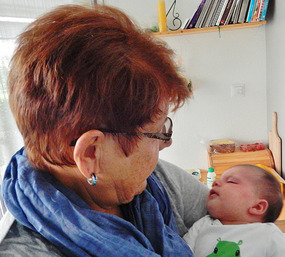 Christine's one month newborn