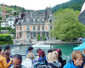Leaving one of the many ports