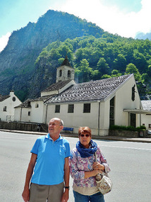 Church in Gondo (border town to Italy)
