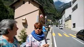 Gondo border town (click for video)