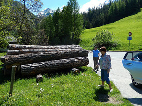 Stopping for a panoramic view