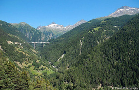 View of the Ganter bridge
