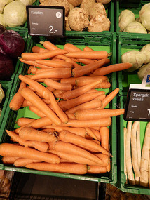 Carrots: $1.02 per pound