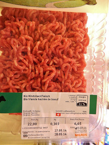 Hambuger meat:  $11.00 per pound