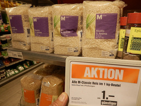 Rice:  $1.12 per 1.2 lb bag