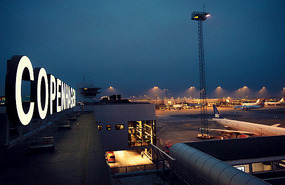 Copenhagen: 5 hr plane ride via Mallorca
