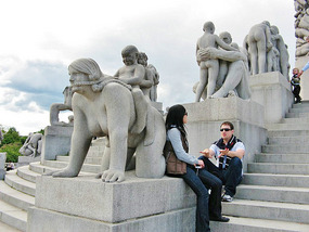 Vigiland sculpture