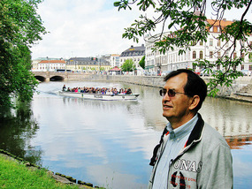 Gothenburg canal along the Botoncial Gardens
