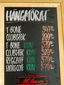 Need a steak?  $35.00 per pound