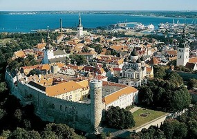 Panoramic view of Tallinn