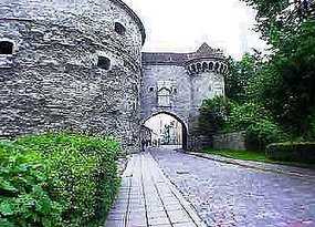 Tallinn was a walled in city