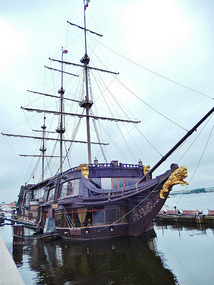 Ship now used as a resturant