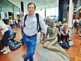 Copenhagen Airport. Making time pass....