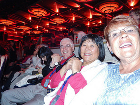 Gimmi, Jennifer and Nelly at the Theater