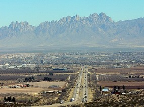 Las Cruces with the Organ Mountains