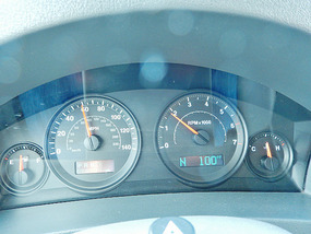 On our arrival home, the temp was 100 F