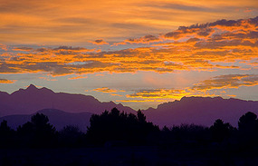 We have the most beautiful sunsets