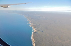 After 14 hours across the Pacific,Australian coast