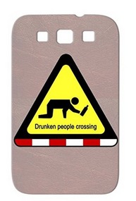 HAVE YOU BEING DRINKING?  IT IS SAFE HERE!