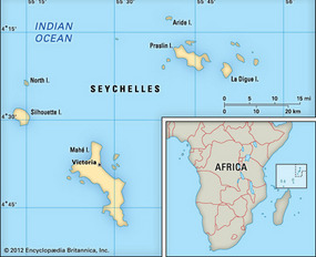 SEYCHELLES MAP