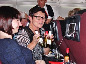 CHRIS FOREMAN, CRUISE PASSENGER ON OUR FLIGHT.
