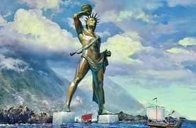 COLOSSUS BUILT IN 300 BC