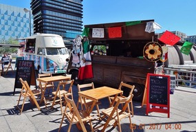 ALL KINDS OF SPANISH FOOD AVAILABLE.