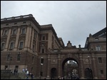 Entrance to Gamla Stan and the Royal Palace