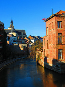 Dyle River in Mechelen