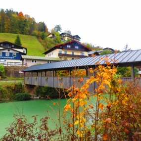 Pedestrian Bridge in Berchtesgaden