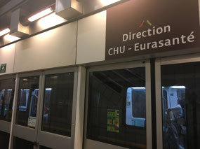 Metro in Lille