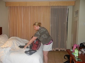 Kate packing for Culebra