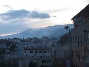 Leaving Granada - chilly!