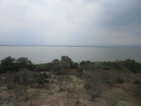 View from the top of volcano
