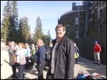 A bit late for bus queue