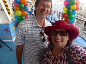 Balloons of welcome