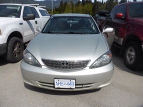 Emily's car - our ride for the day